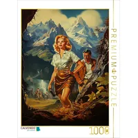 Calvendo Puzzle Banditen am Pass - historisches Filmplakat zu