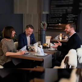 Duni Tête-à-Tête-Tischläufer aus Evolin alle 1,20 m x 2400 cm