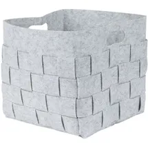 Testrut Filzkorb 30 x 30 x 30 cm 1-tlg. grau