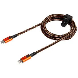 Xtorm USB-C auf Lightning 1,5 m Schwarz/Orange