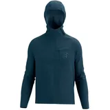 compressport Herren Tempest Waterproof Jacket blau