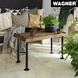 Wagner Möbelbein Industrial Pipe Ø 32,5 mm Länge 400 mm Schwarz