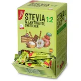 Stevia + Erythrit 1:2 Süßstoff | 204 Beutel mit 2,5 g | 100% Natürlicher Zuckerersatz - 0 Kalorien - 0 Glykämischer Index - Keto und Paleo - 0 Kohlenhydrate - Kein GVO - Castello since 1907-510 g