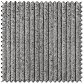 KAWOLA 2,5-Sitzer Charme Cord grau