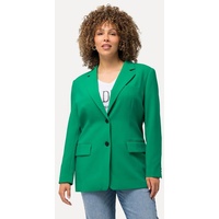 Ulla Popken Blazer in smaragdgrün | Gr.: 54-56