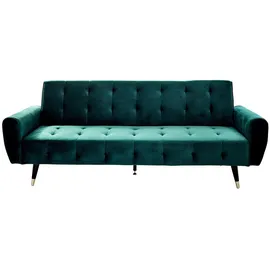 Jahnke Schlafcouch 3-Sitzer Grün