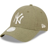 New Era Damen, Cap 9Forty Leinen New York Yankees Grün