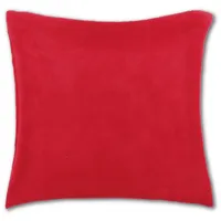 BestLivings Kissenhülle Kuschel 30x30cm rot - scarlett ohne Füllung