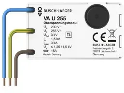 Busch-Jaeger VAU255 Überspannungsmodul 2CKA002011A6330