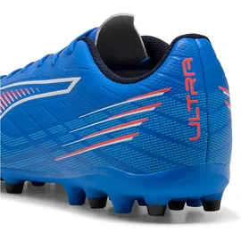 Puma Ultra 6 Play MG Herren ultra blue/puma white/glowing red 45