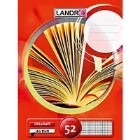 Landré Oktavhefte A6 32 Blatt kariert OH632 KPA chlorfrei 70g