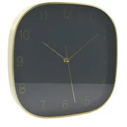 House Doctor - Shape Wand Uhr Dunkelheit Grey