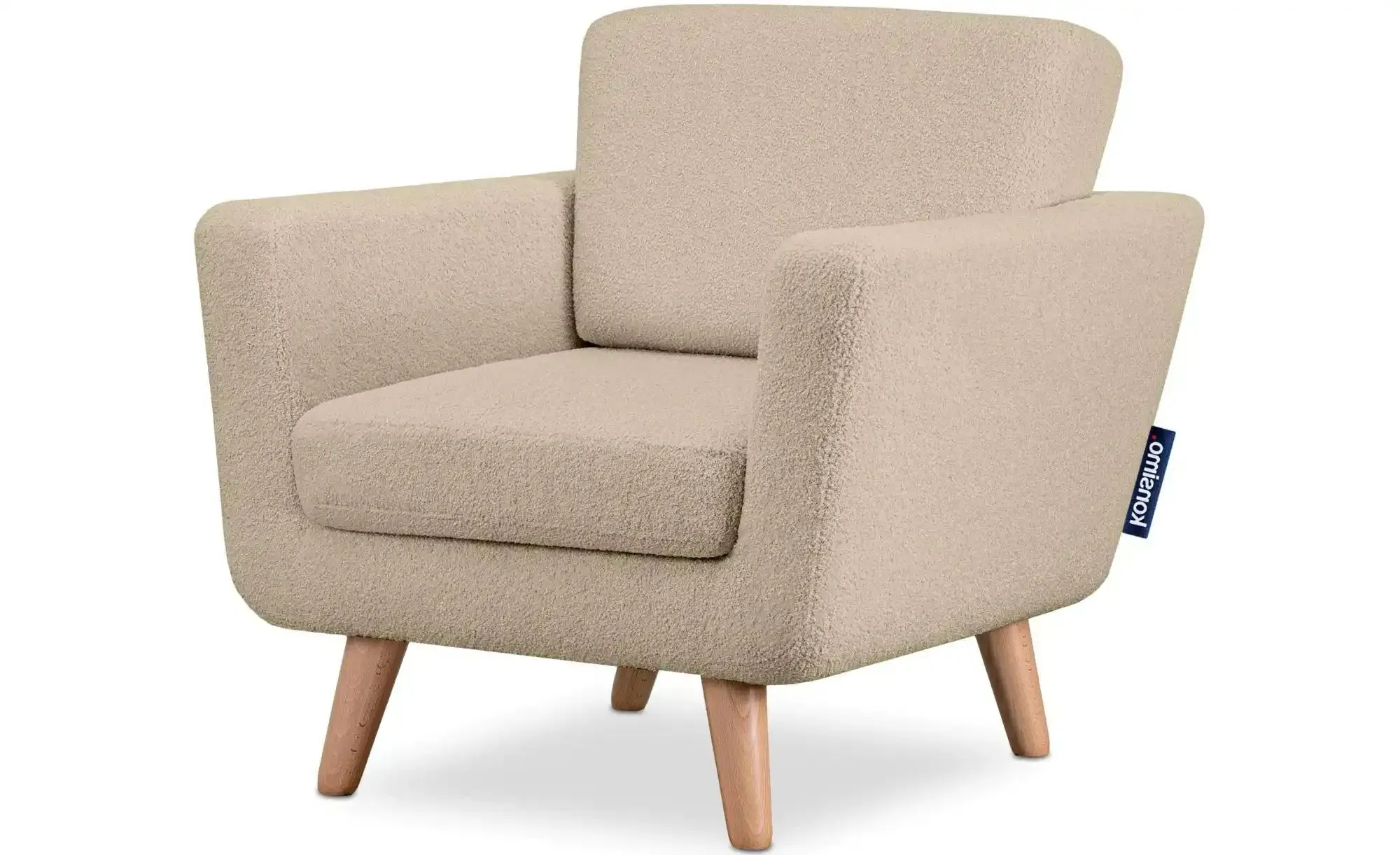 KONSIMO Sessel  Tagio , creme , Maße (cm): B: 86 H: 80