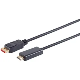 S-Conn Displayport-Kabel 1.4 10 m Schwarz