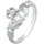 Elli Ring Damen Claddagh Herz Krone in 925 Sterling Silber