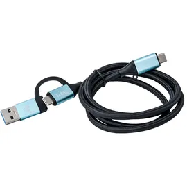 iTEC USB-C auf USB-C 1,0 m Schwarz