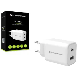 Conceptronic ALTHEA11W 2-Port 33W USB PD-PPS-Ladegerät QC 3.0
