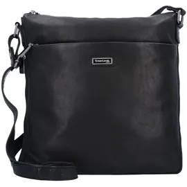 GREENLAND Nature Umhängetasche Leder Black