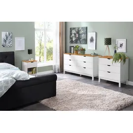 OTTO home Post 150 x 75 x 39 cm Beige / Weiß