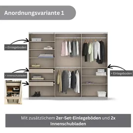 Rauch Schwebetürenschrank KOLUNA 271 x 229 x 62 cm Weiß