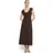 Zero Maxikleid Braun 38