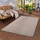 Snapstyle Trend Velours Teppich Joy Taupe, Textil, 80x160 cm, Teppiche & Böden, Teppiche