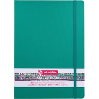 Royal Talens Talens, Künstlerfarbe + Bastelfarbe, Sketchbook Forest Green 21 x 29.7 cm, 140 g, 80 sheets (Forest Green)