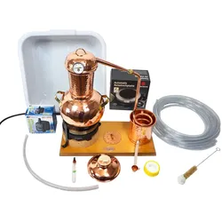 `CopperGarden®` 2 Liter Tischdestille ARABIA  Sorgenfrei Paket mit allem Zubehör