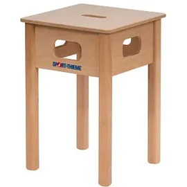 Sport-Thieme Hocker Holz 50 x 50 x 50 cm Buche