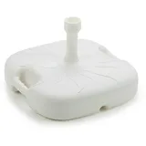 PROGARDEN Sockel für Sonnenschirm IPAE Progarden 18 L Weiß Polypropylen Kunststoff 44 x 44 x 12 cm