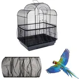 Schutznetz für Vogelkäfig,Vogelkäfig Abdeckung,Vogelkäfig Samenfänger, Papageien Nylon Mesh Geeignet für Käfige mit einem Umfang von 140-220cm