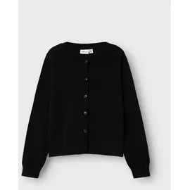 NAME IT Nkfvalane LS KNIT CARD Noos, Black, 134/140 cm - 134-140