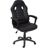 Mendler HWC-F59 Gaming-Stuhl schwarz