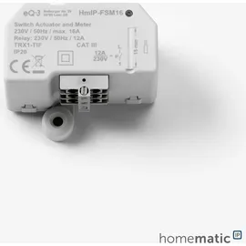 eQ-3 Homematic IP Smart Home Schalt-Mess-Aktor 16A Unterputz