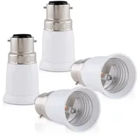 Kwmobile 4x Lampenadapter Bajonett Konverter B22 Fassung auf E27