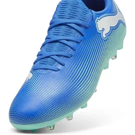 Puma Future 7 Play MG hyperlink blue/mint/puma white 47