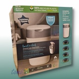 TOMMEE TIPPEE Twist & Click Windeleimer weiß inkl. Nachfüllkassette 4 Stück