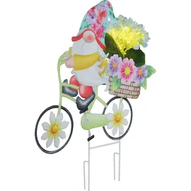 GLOBO 36318 Solarleuchte Metall bunt, 20x LED