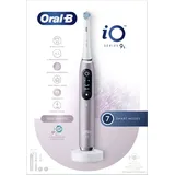 Oral-B iO 9S Erwachsener Rotierende-vibrierende Zahnbürste Pink, Weiß