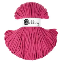 Bobbiny Makramee-Schnur 5 mm Pink 100 m