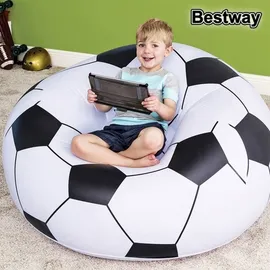 BESTWAY Football Air Chair Stuhl - Over Fußball-Luftsessel 114x112x66cm