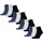 Puma Quarter Plain 12er Pack Blau/Grau 43-46