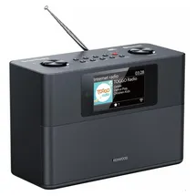 Kenwood CR-ST200S-B Internetradio schwarz