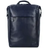Harold's Caugio Daypack Leder 39 cm Laptopfach blau