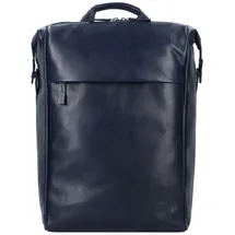 Harold's Caugio Daypack Leder 39 cm Laptopfach blau