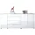 Die Möbelfundgrube Sideboard Santorin 226 cm Weiß