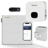Growatt MIN 3000-XH Hybrid Wechselrichter 5,12 kWh mit Solarspeicher-Set