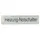 HHG Panasonic Beschriftungsset Heizung Notschalter 90591301-DE