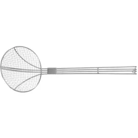 HENDI Frittierschaufel, mit verstärktem Drahtgriff, Küchensieb, ø160x450mm