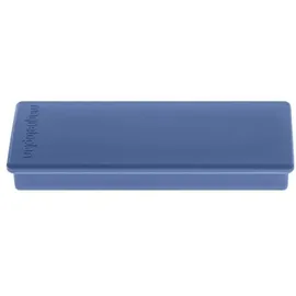 Magnetoplan Rechteckmagnet, 10 Stück, dunkelblau